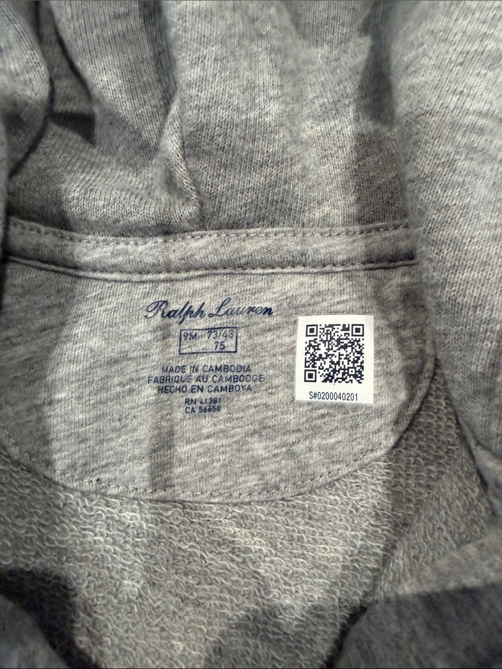 Polo by Ralph Lauren Gray Hoodie and Joggers Set - Picture 2 of 8